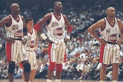 Hakeem Olajuwon – Clyde Drexler – Robert Horry