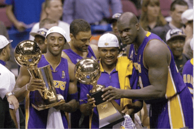Shaquille O’Neal – Kobe Bryant – Derek Fisher