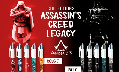 BIC 4 Colori Assassin’s Creed