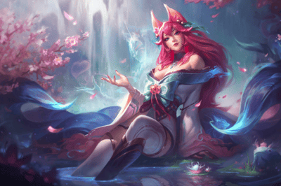 Ahri Flor Espiritual