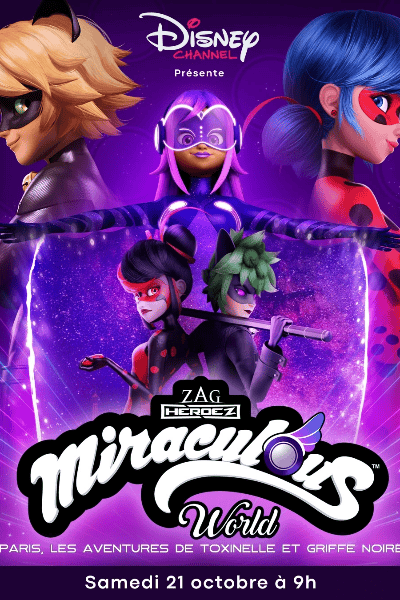 Miraculous World: Parigi, Le Avventure di Toxinelle e Griffe Noire