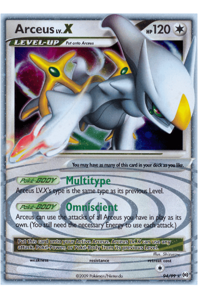 Platino Arceus