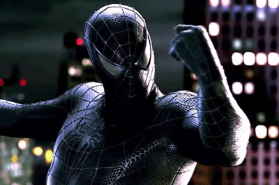 Peter enfile le costume noir (Spider-Man 3)