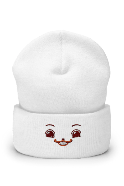 Berretto sorriso succulento bianco