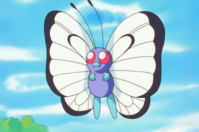 Caterpie ► Metapod ► Butterfree
