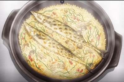 Saury Nukasozuke – Sōma Yukihira