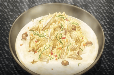 Saury Rice Odgia Style – Sōma Yukihira