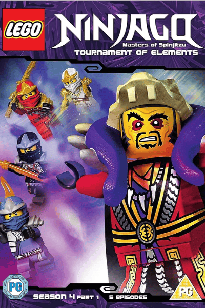 Ninjago temporada 4: El Torneo de los Elementos