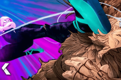 Gwen vs Vautour Renaissance (Accross the Spider-Verse)