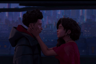 Miles parle avec sa mère (Accross the Spider-Verse)