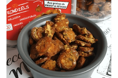 Rondzels with Parmesan, Wild Garlic & Spices