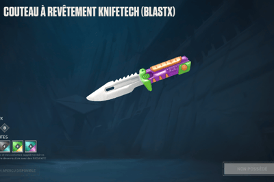 couteau blastx