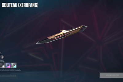 couteau xerofang