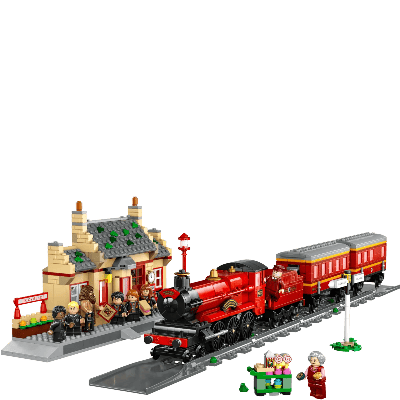 Le Poudlard Express et la gare de pré-au-lard