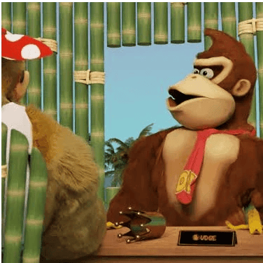 donkey kong chocado