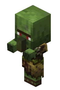 Aldeão zumbi bebê