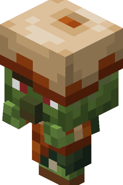 Baby zombie villager del deserto