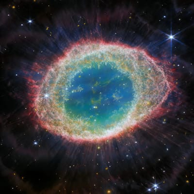 La nebulosa del anillo azul