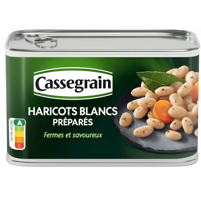 Fagioli bianchi preparati sodi e saporiti
