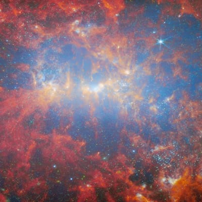 La galaxia enana Ngc 4449