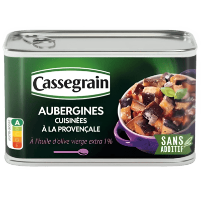 Melanzane cucinate alla provenzale con olio extravergine d'oliva 1%