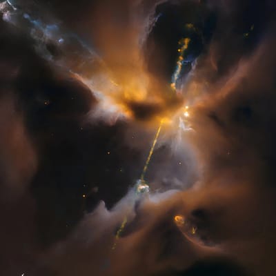 Este sable láser celestial se encuentra dentro de nuestra galaxia, la Vía Láctea