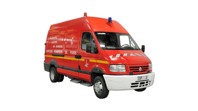 La camioneta de apoyo de buceo (CSP)