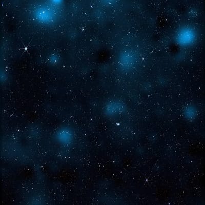La materia oscura (en azul)