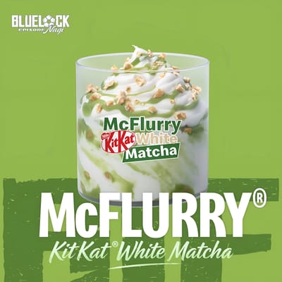 Mcflurry® Kitkat® White Matcha
