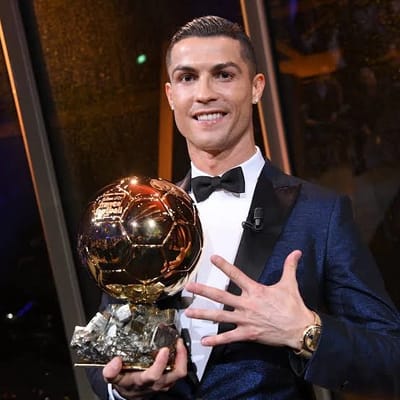 Cristiano Ronaldo (2008) (2013) (2014) (2016) (2017)