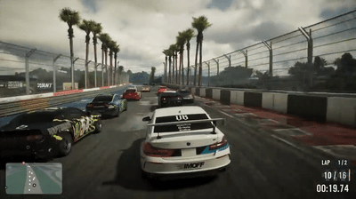 La adrenalina de las carreras de autos