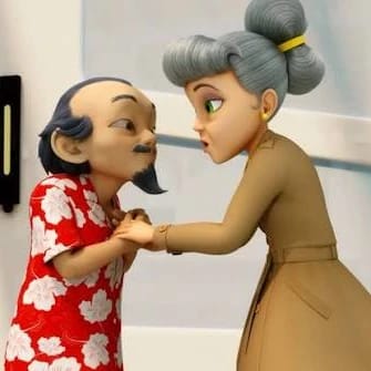 Master Fu and Marianne