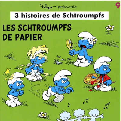 Tomo 9: Los pitufos de papel