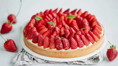 Tarta de fresas