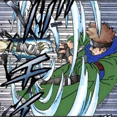 Fūton: Rasen Shōheki (Orbe Tourbillonnant Protecteur) - Konohamaru