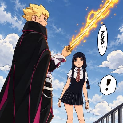 Uchiha Ryū Kenjutsu (Revêtement du Sabre des Uchiwa) - Boruto