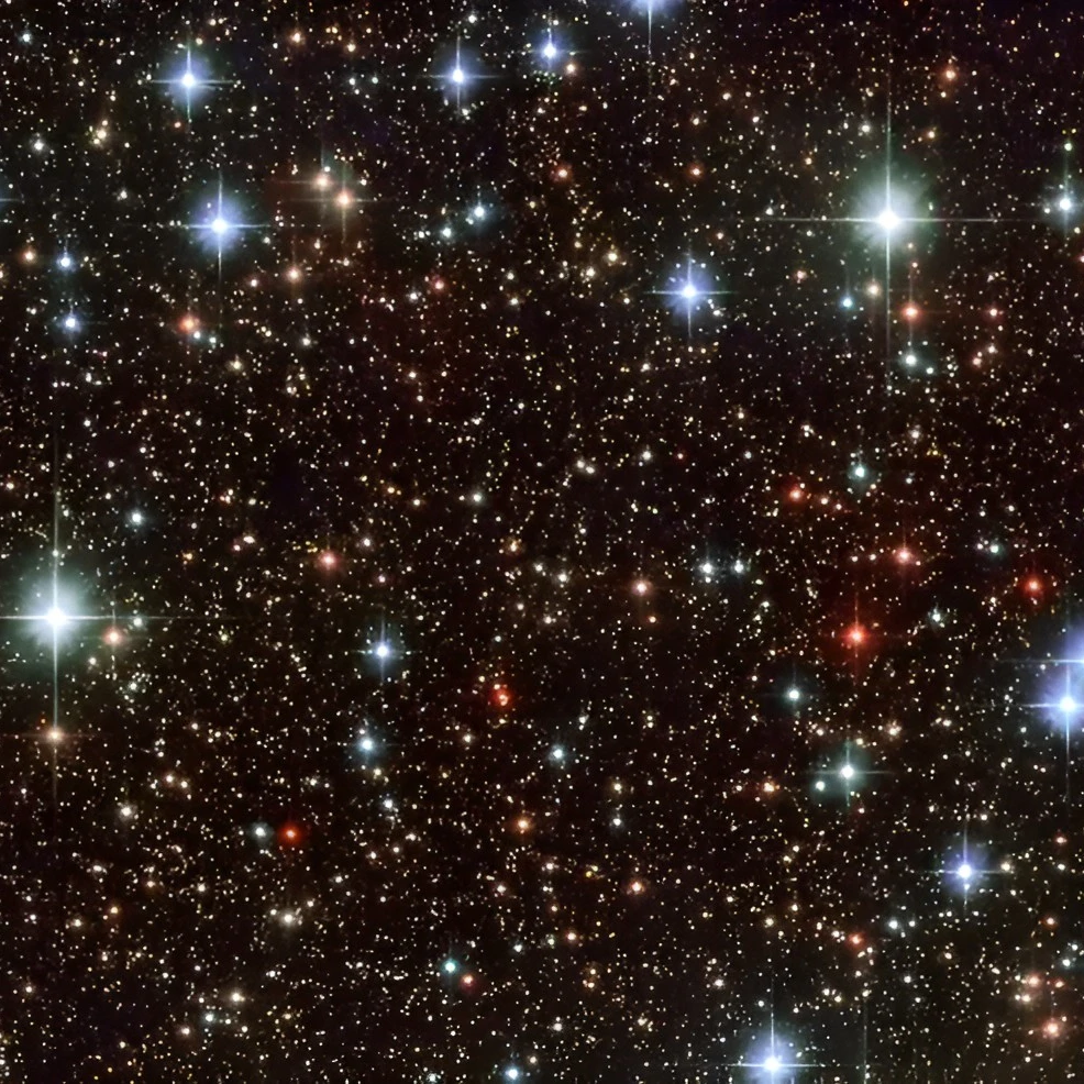 Des étoiles éparses dans le Sagittaire