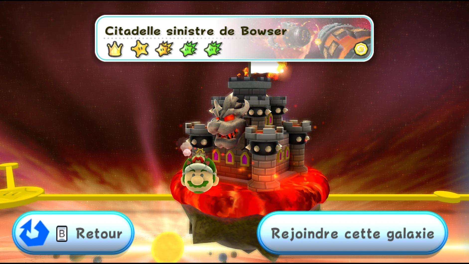 Citadelle sinistre de Bowser
