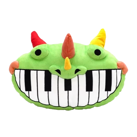 Interactive Pianosaurus Coussin