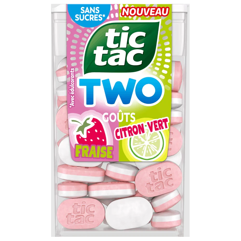 Two Fraise/citron Vert