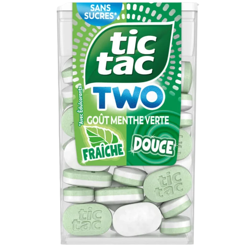 Two Menthe verte fraîche/douce